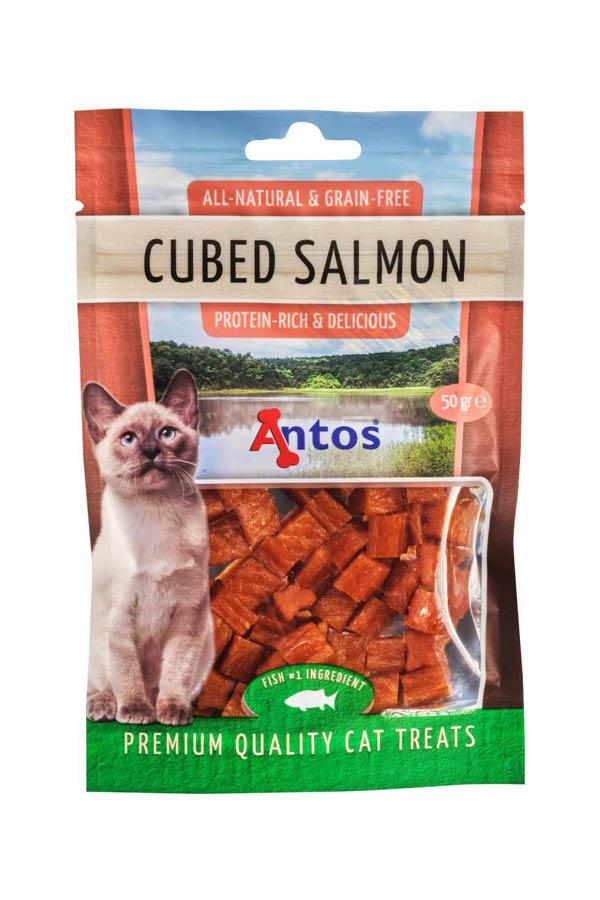 Cat Treats Cubed Saumon